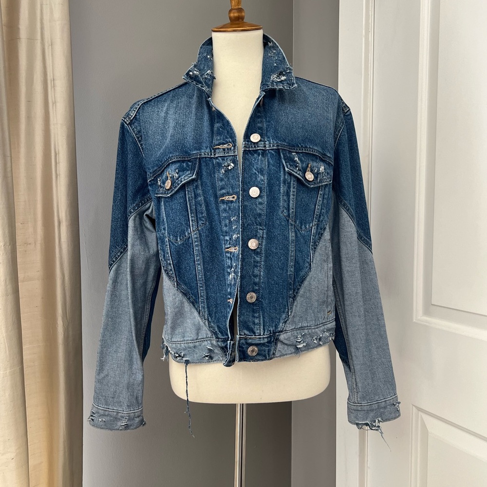 GAP two-tone Denim Blue Jacket
